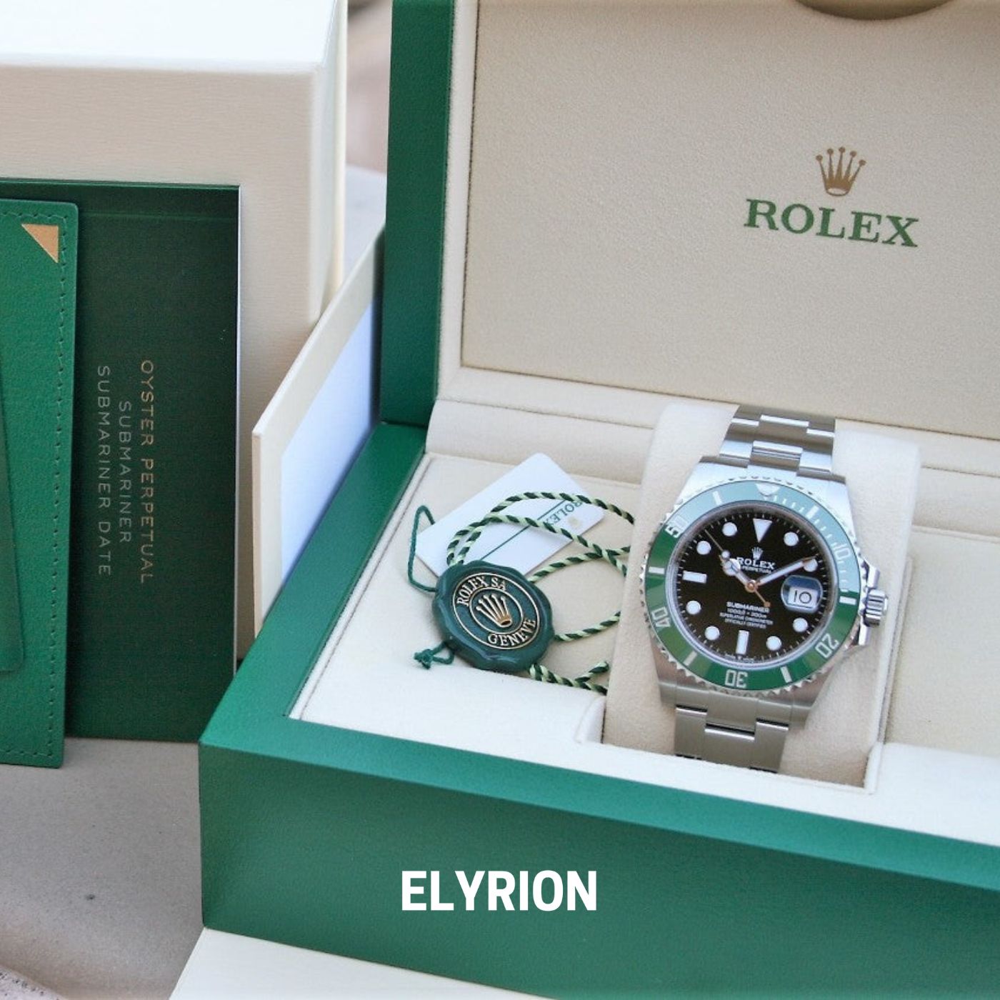 SUBMARINER LUNETTE VERTE MODÈLE 16610LV Pour Homme