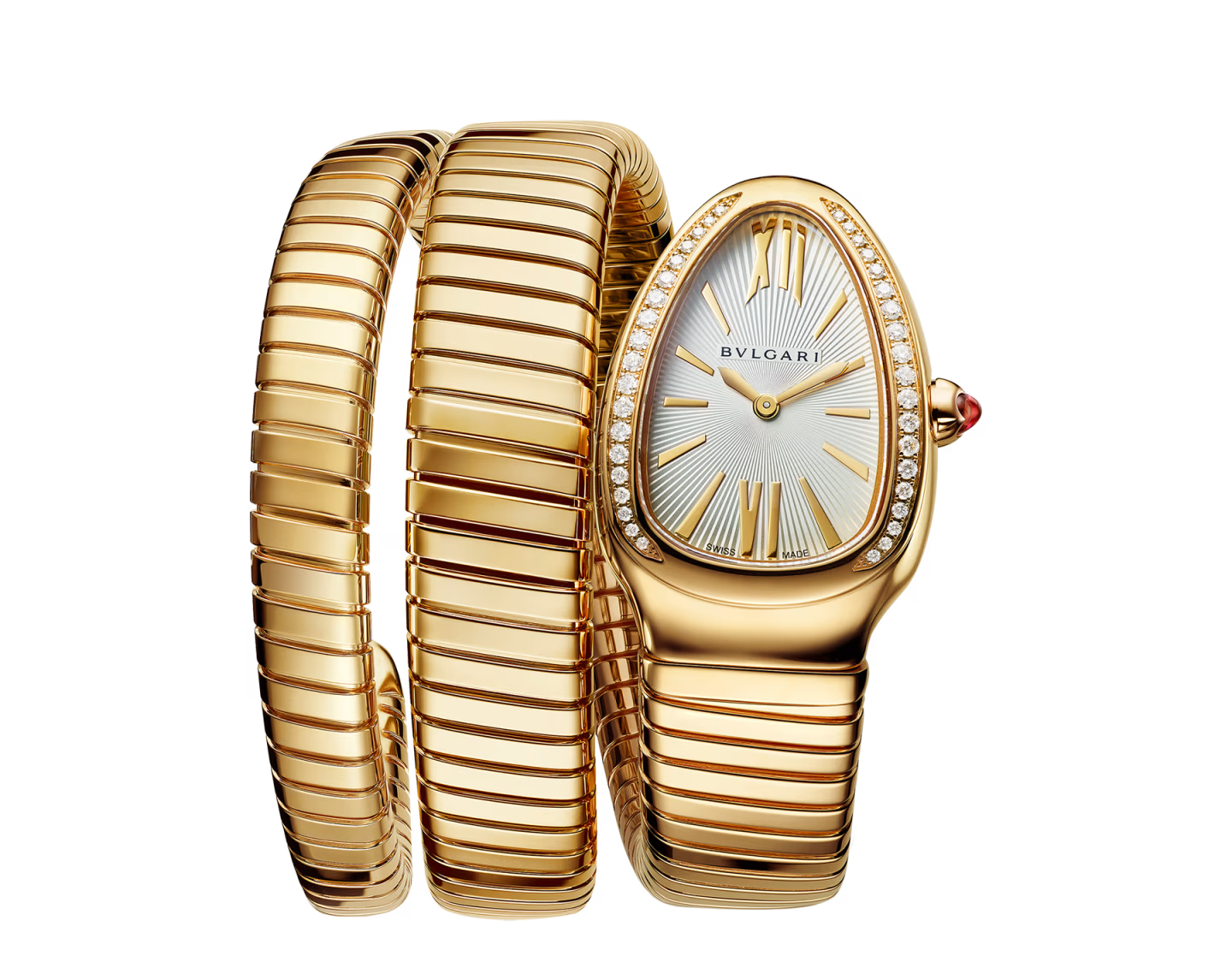 Serpenti Tubogas Montre or-white