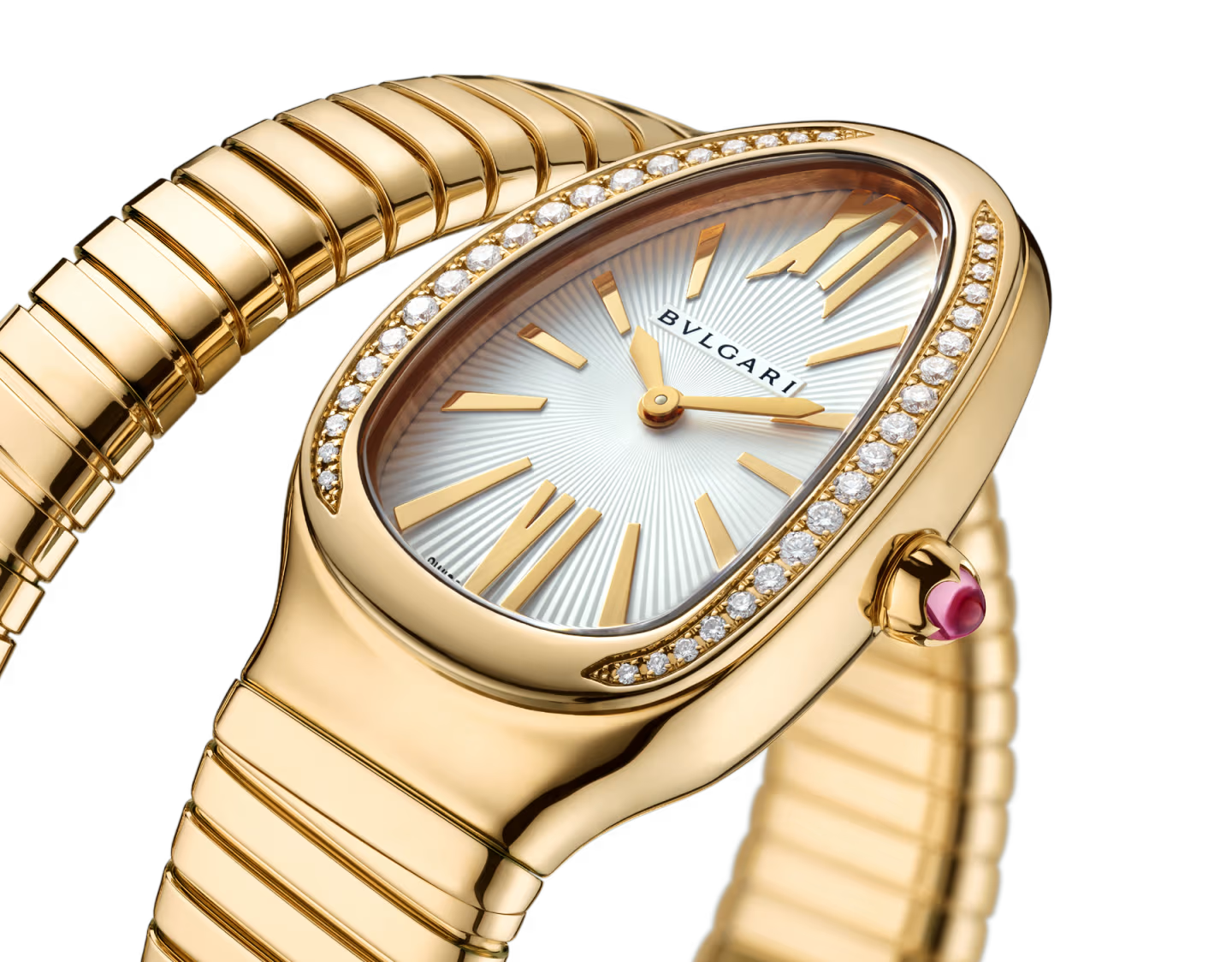 Serpenti Tubogas Montre or-white mini