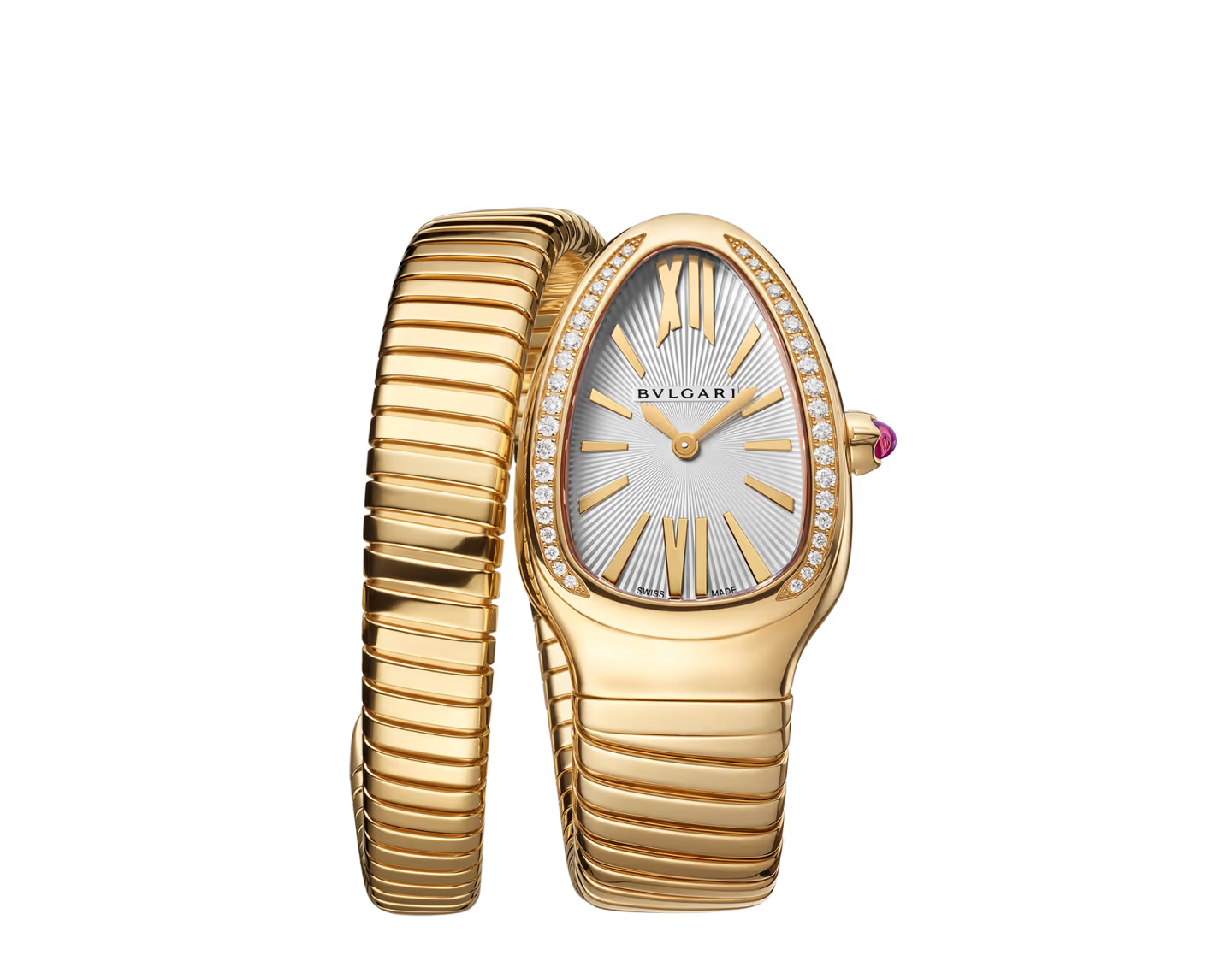 Serpenti Tubogas Montre or-white mini