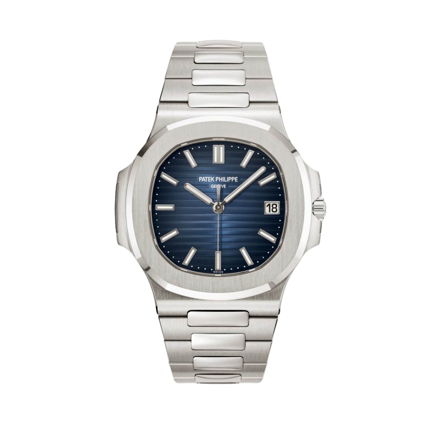 Montre Homme - Patek Nautilus Bleu