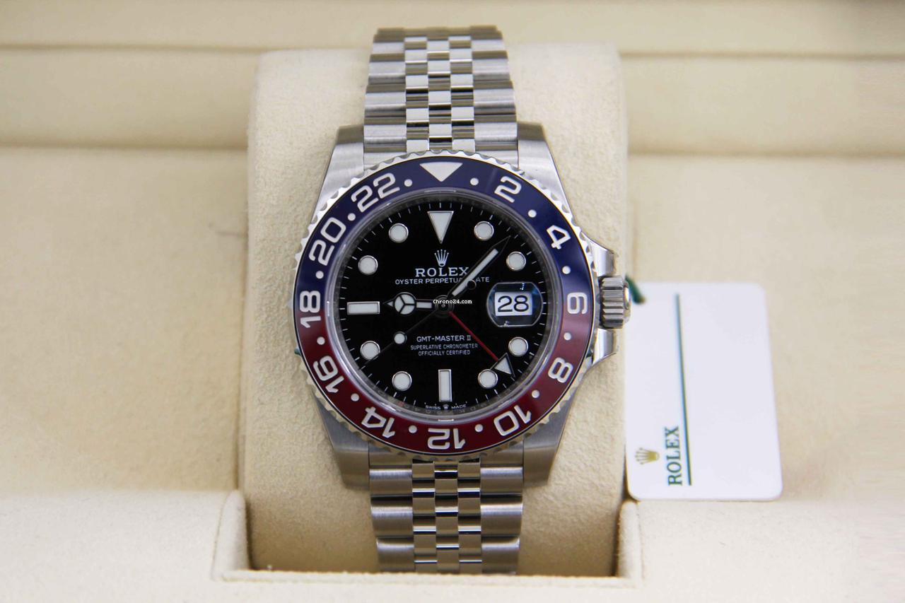 RLX GMT Master II everose