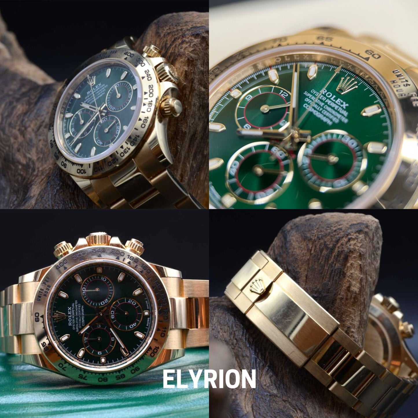 Montre Homme - Daytona "Money Green"