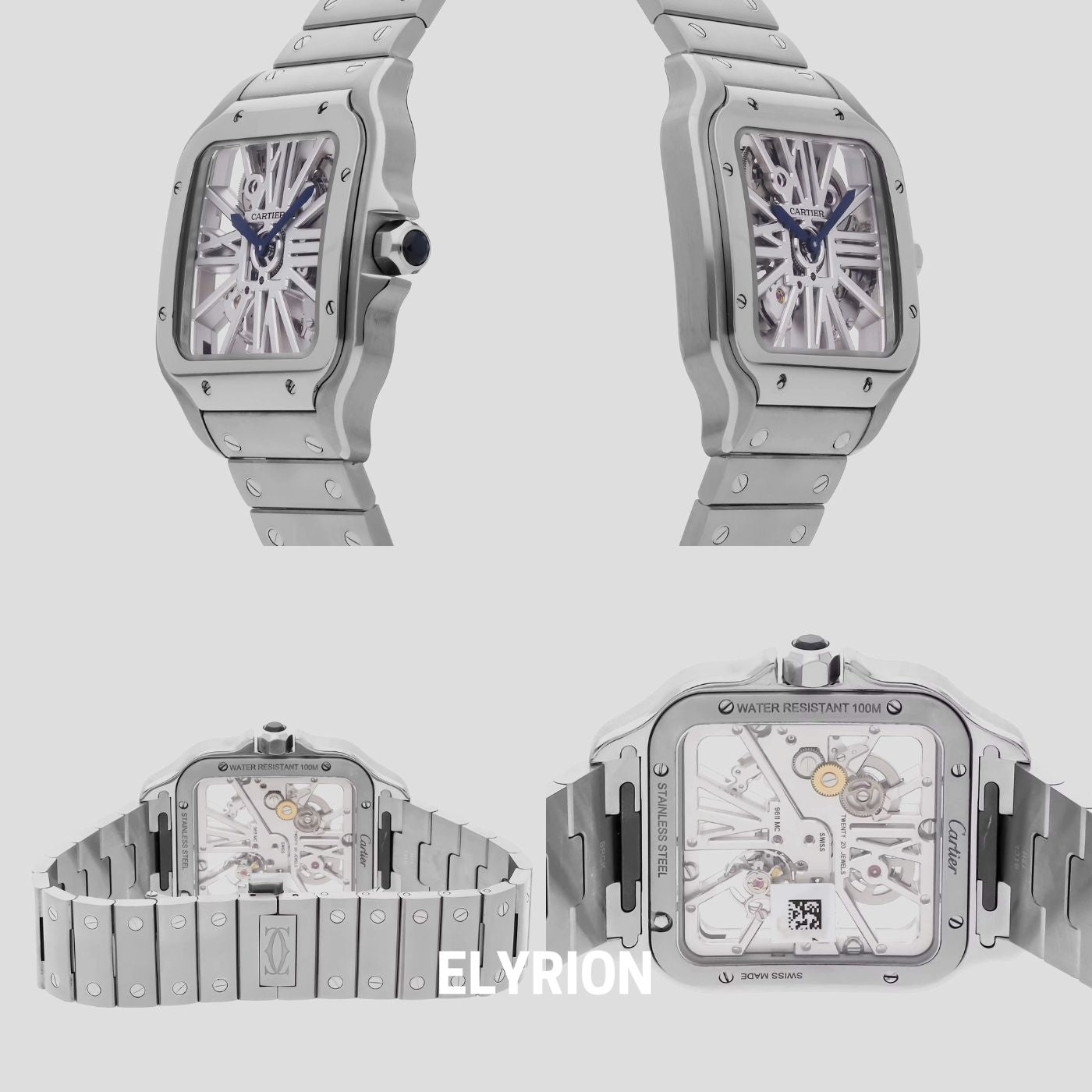 Cartier Santos de Cartier Skeleton – Grand Modèle (WHSA0015)