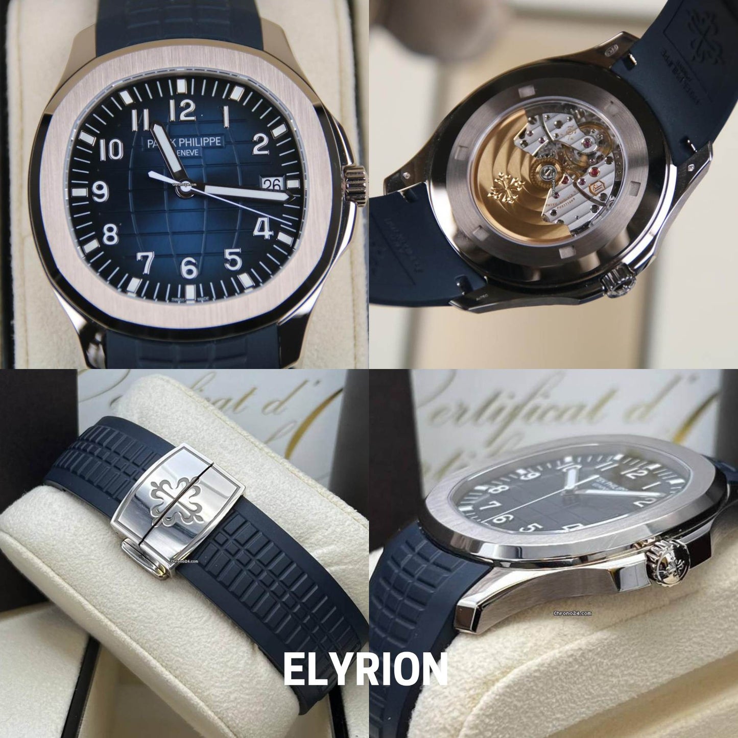 Montre Homme - Patek Aquanaut Bleu