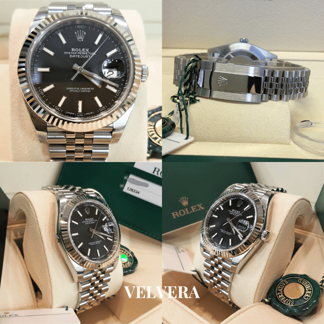 Montre Homme -  Date just 41 Noir