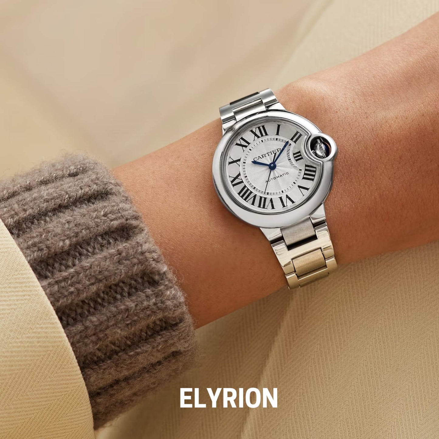 Montre Femme - Ballon Bleu Acier