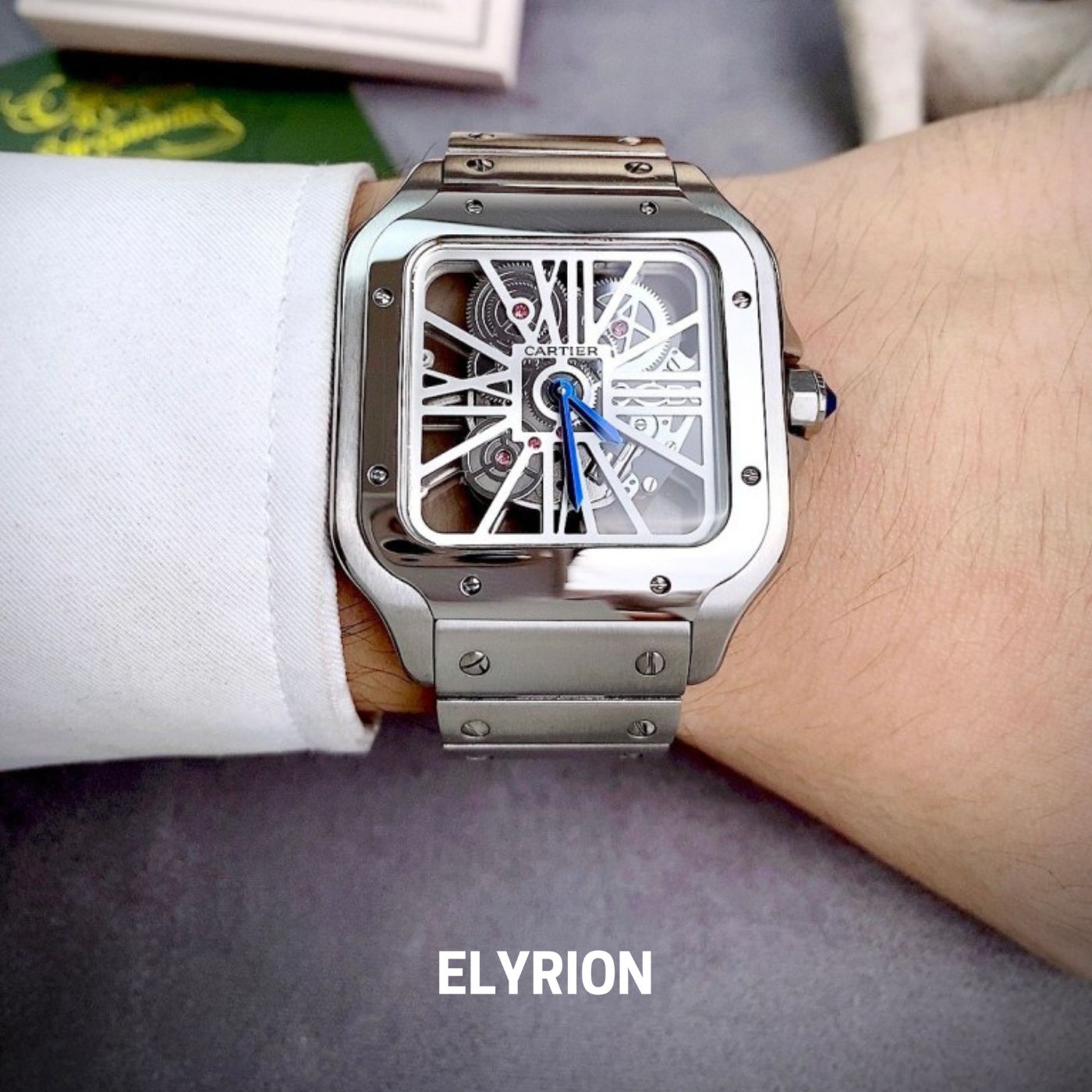 Cartier Santos de Cartier Skeleton – Grand Modèle (WHSA0015)