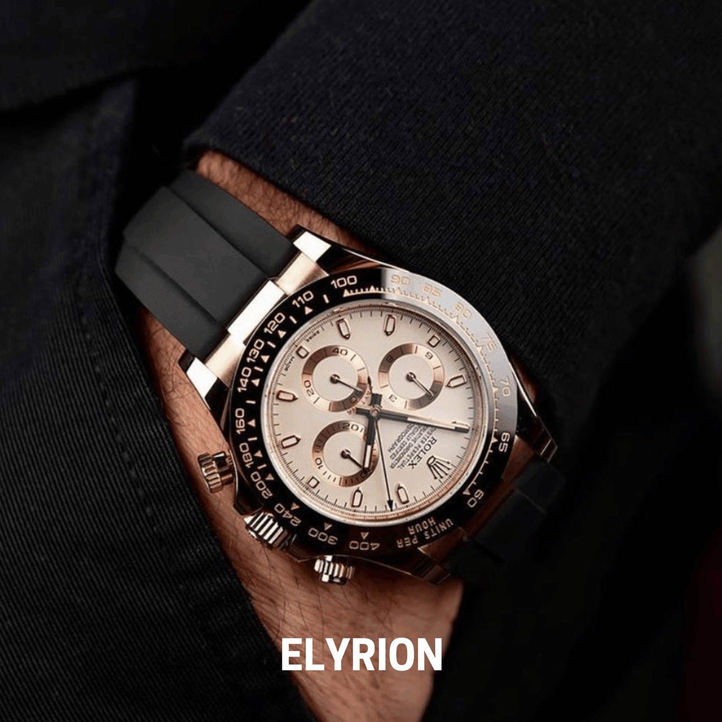 Montre Homme - Daytona Oysterflex Ivory