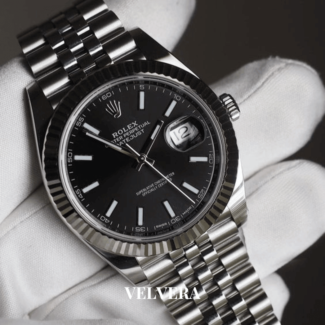 Montre Homme -  Date just 41 Noir