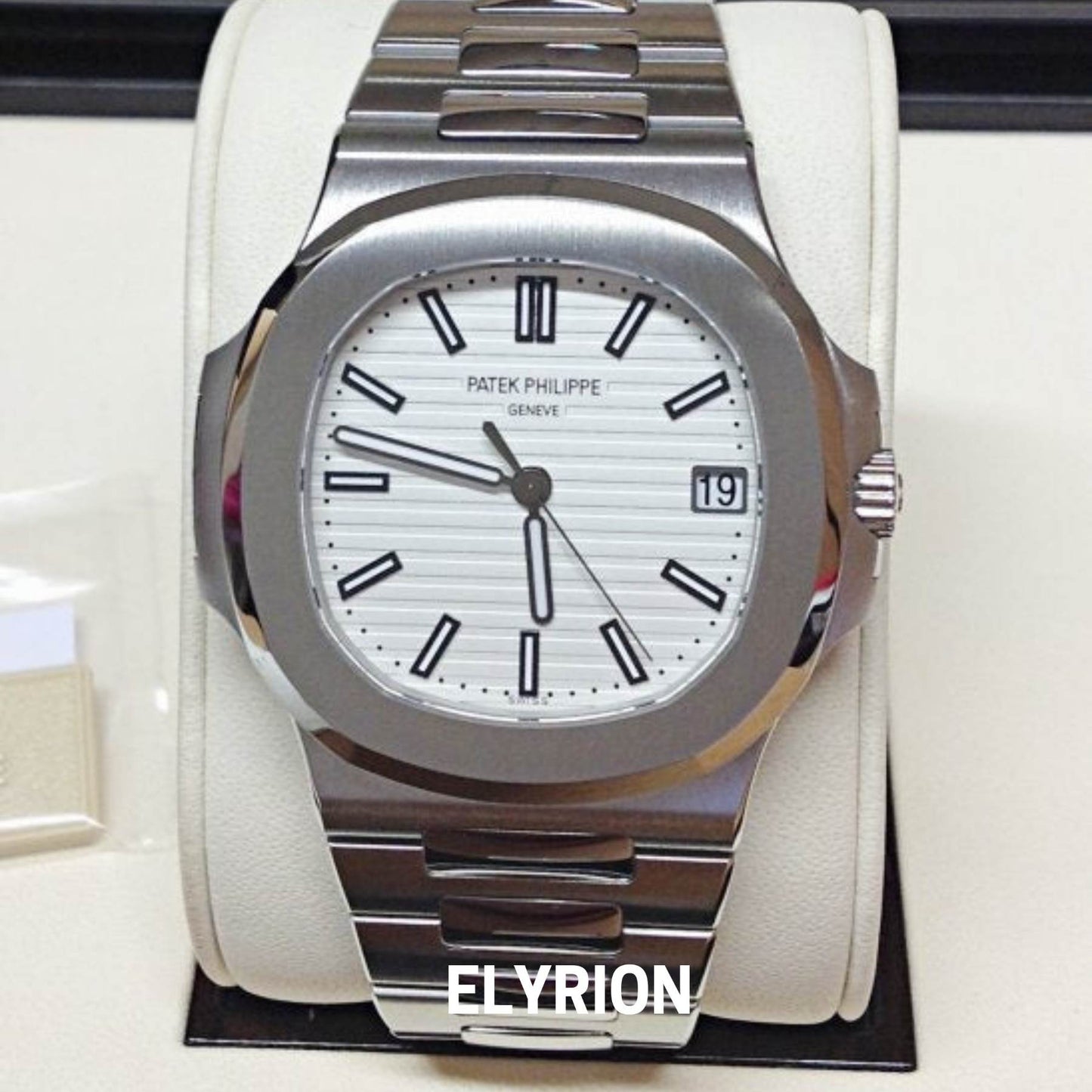 Montre Homme - Patek Nautilus Blanc