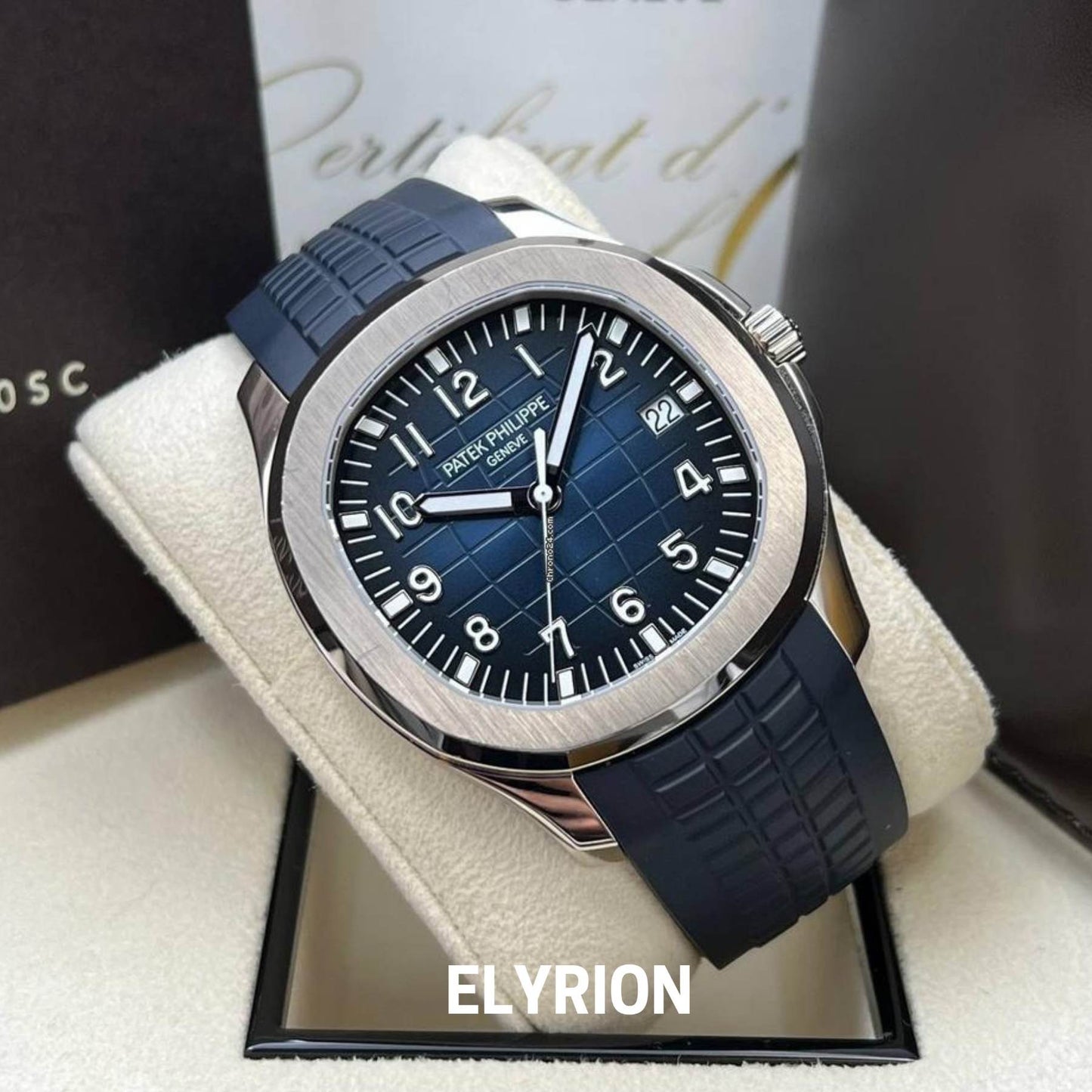 Montre Homme - Patek Aquanaut Bleu
