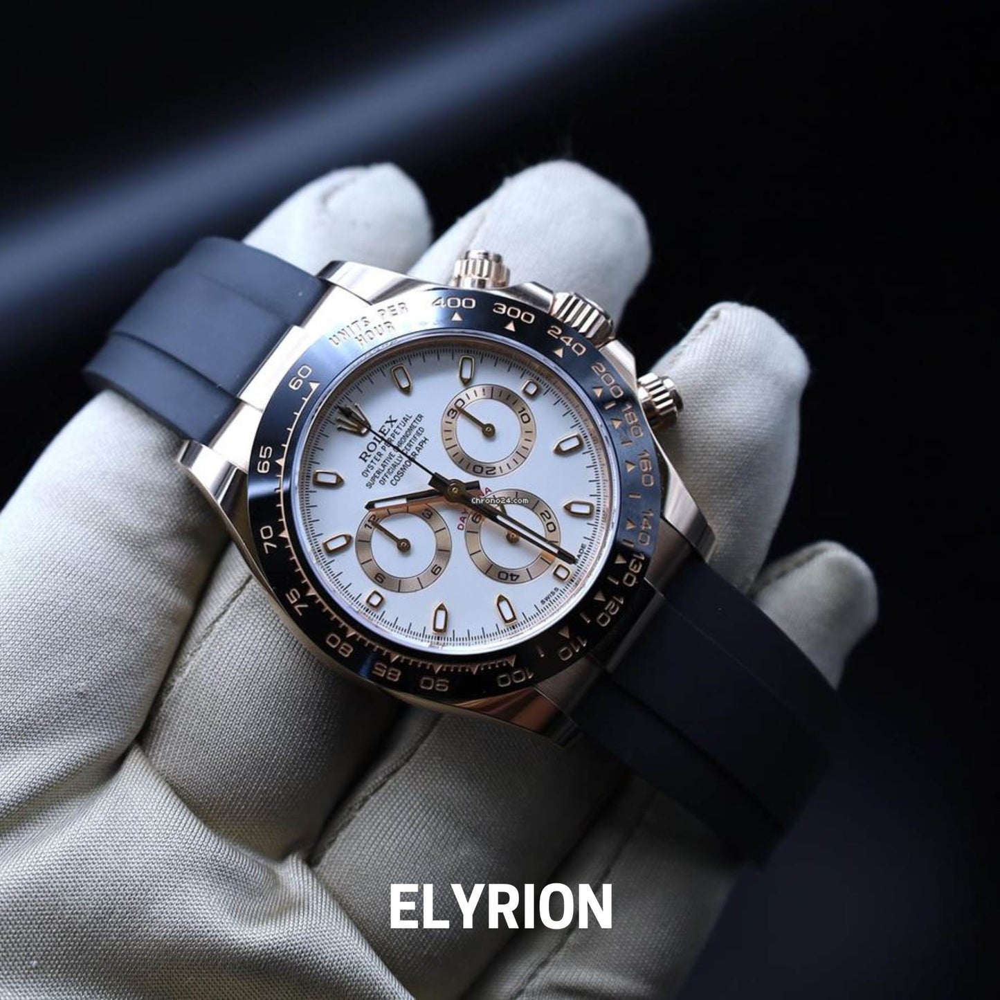 Montre Homme - Daytona Oysterflex Ivory