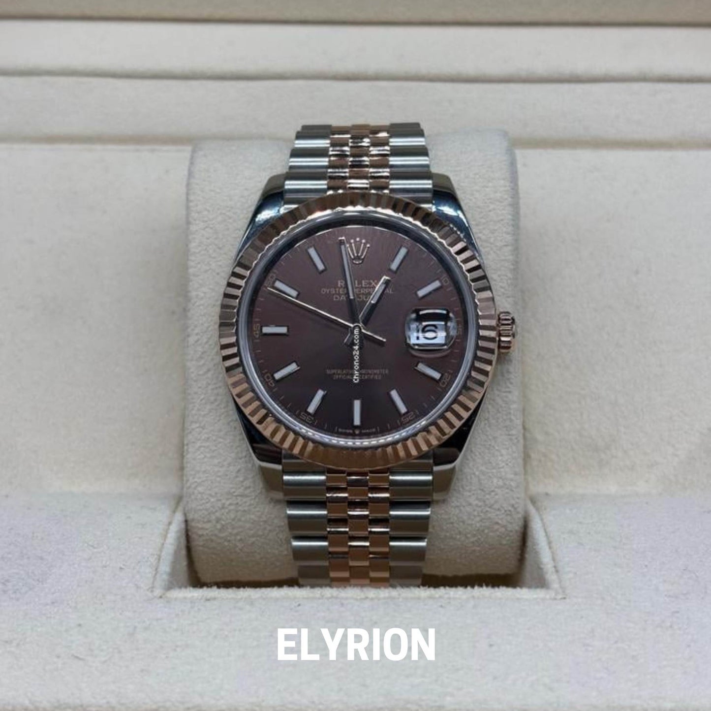 Montre Homme - Datejust chocolat