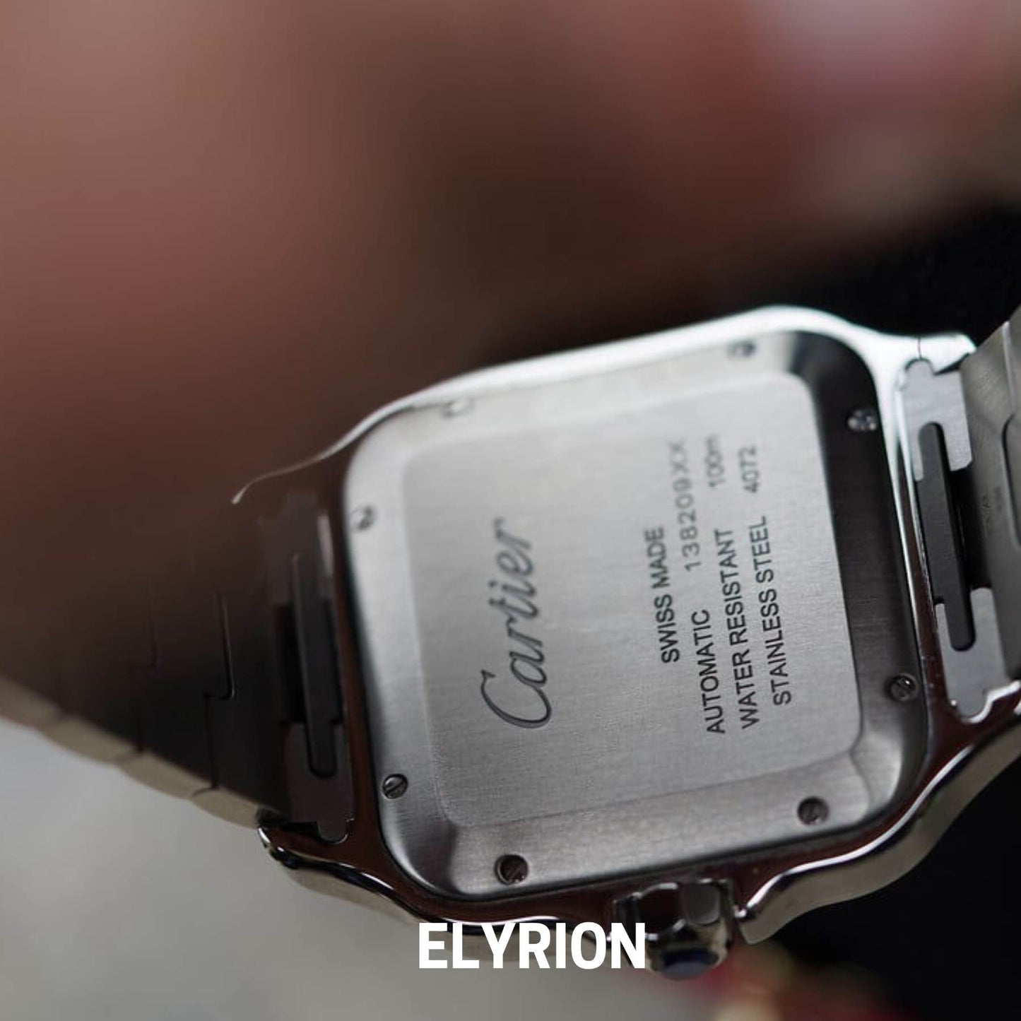 Montre Homme - Cart Santos Noir