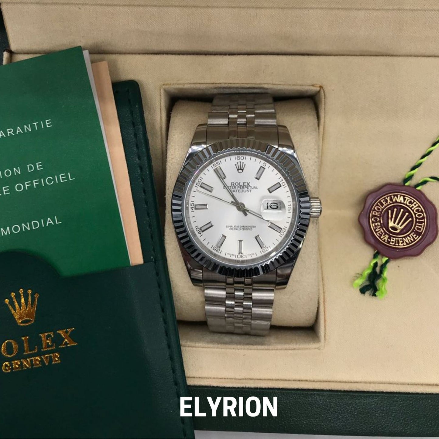 Montre Homme - Datejust 41 Blanc