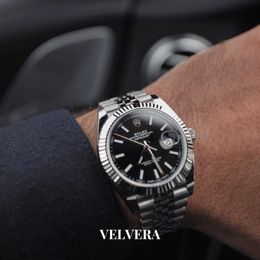 Montre Homme -  Date just 41 Noir