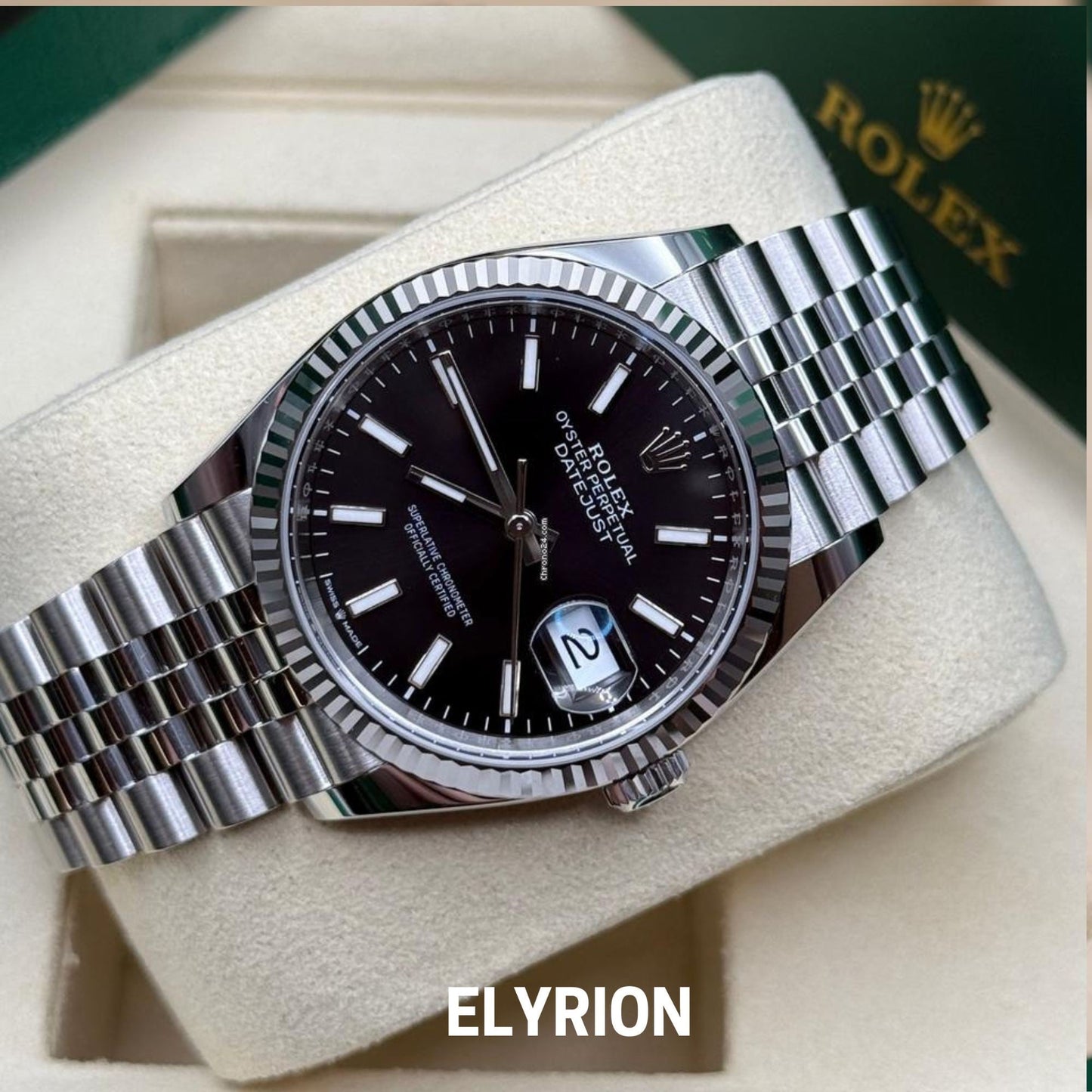 Montre Homme - Datejust 41 Noir