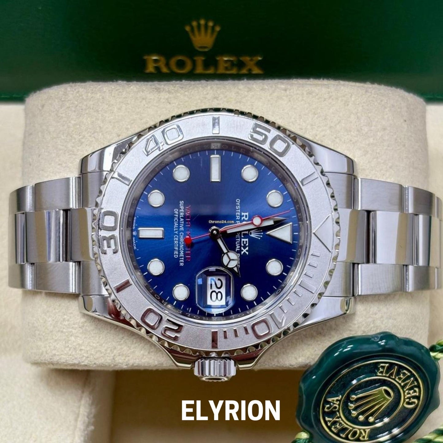 Montre Homme - Yacht-Master Bleu