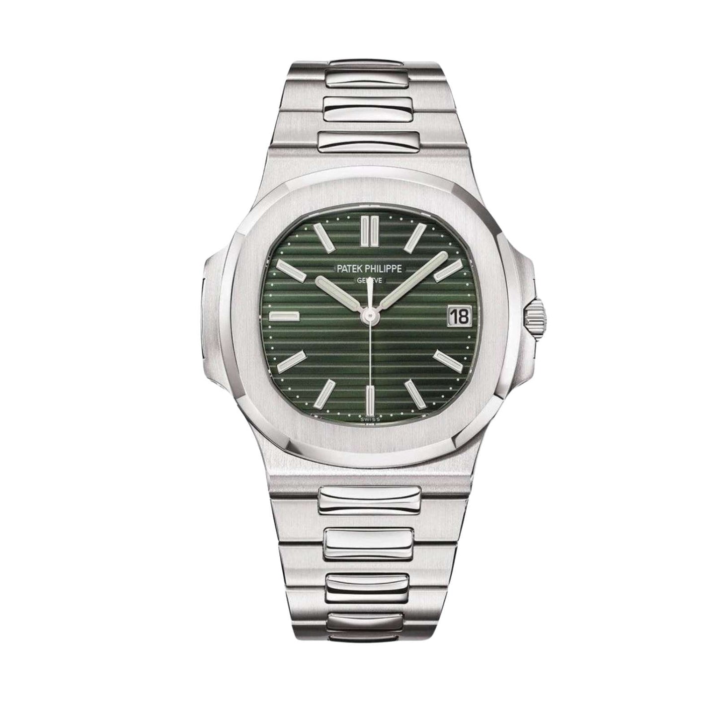 Montre Homme - Patek Nautilus Olive Green
