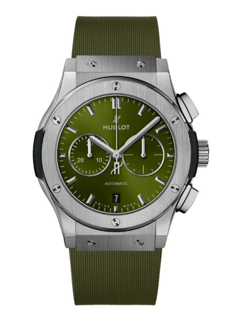 CHRONOGRAPH TITANIUM GREEN