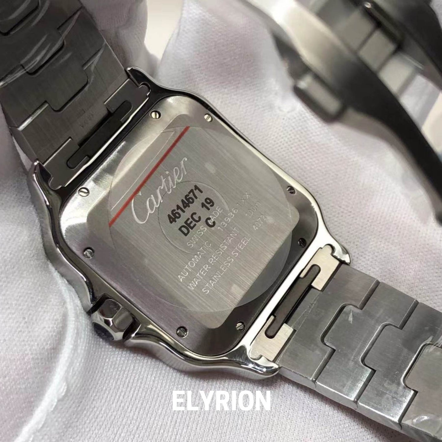 Montre Homme - Cart Santos Blanc