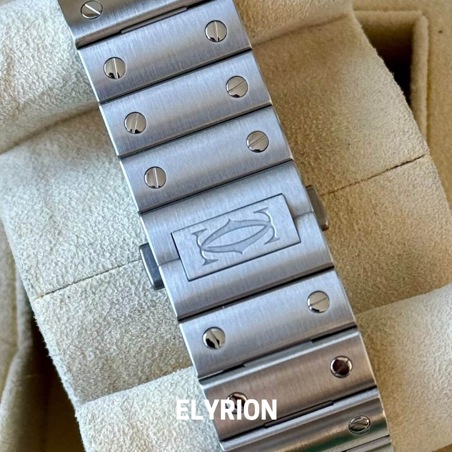 Montre Homme - Cart Santos Bleu