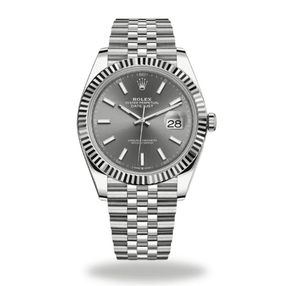 Montre Homme -  Date just 41 Gris