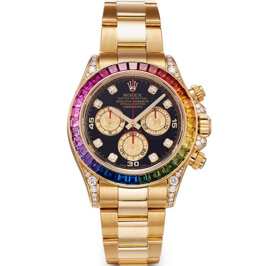 Montre  Cosmograph Daytona Rainbow Jaune