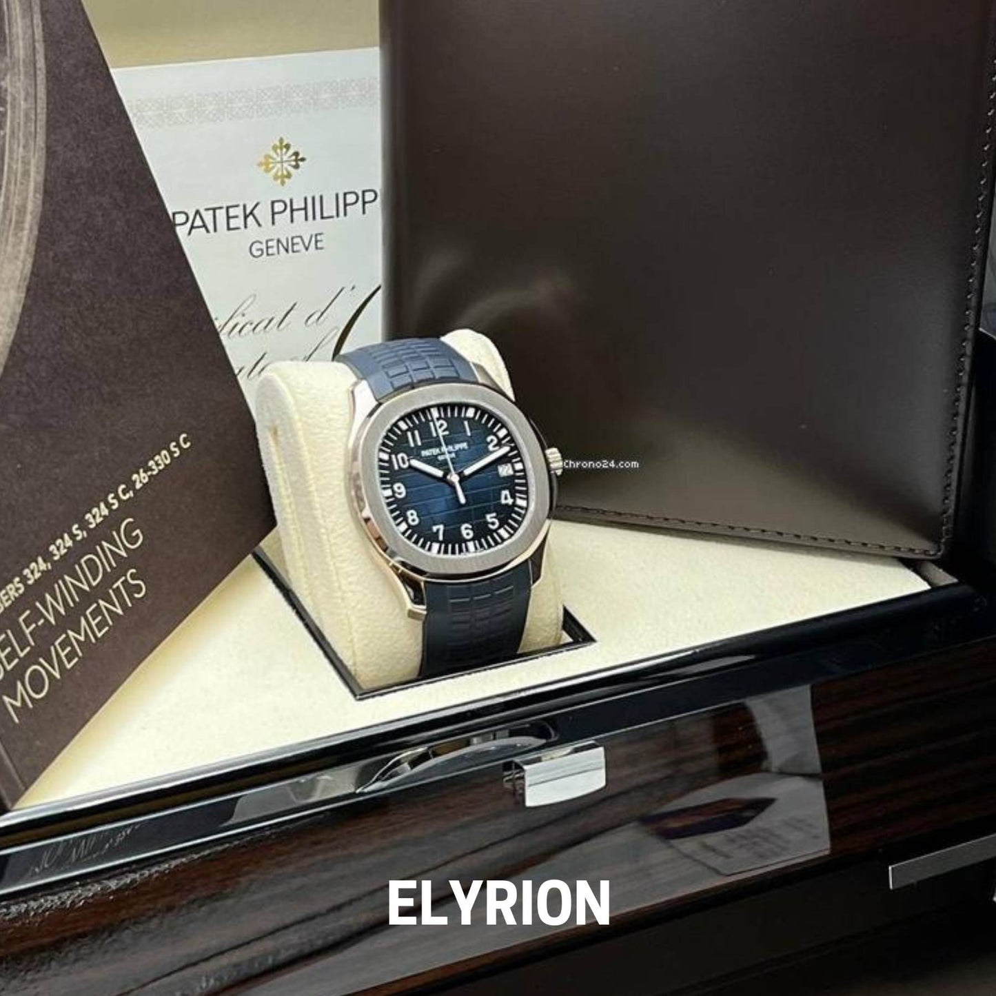 Montre Homme - Patek Aquanaut Bleu