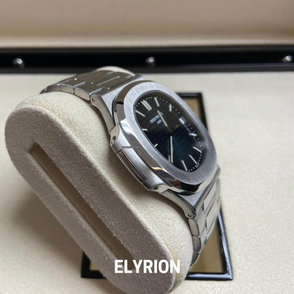 Montre Homme - Patek Nautilus Bleu