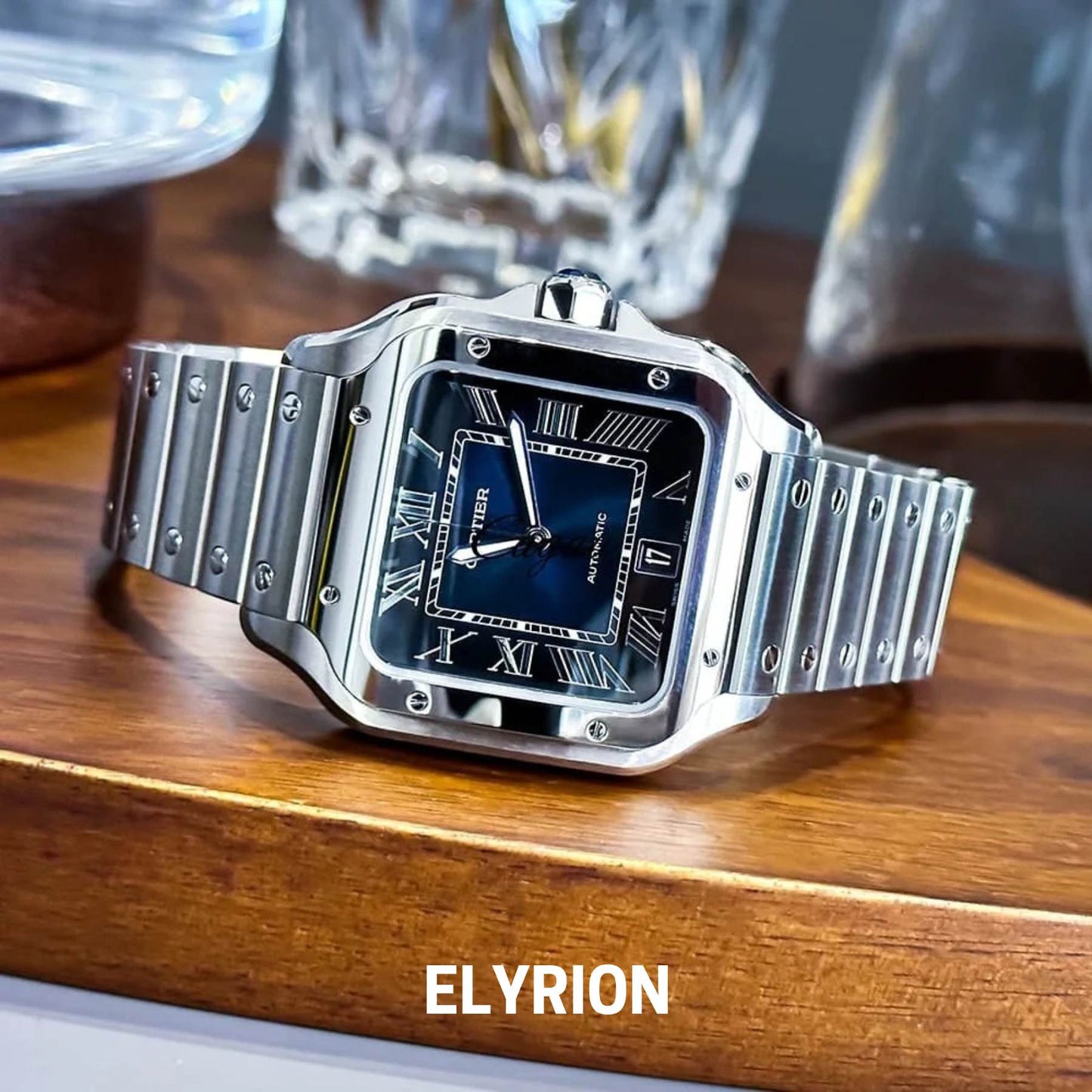 Montre Homme - Cart Santos Bleu