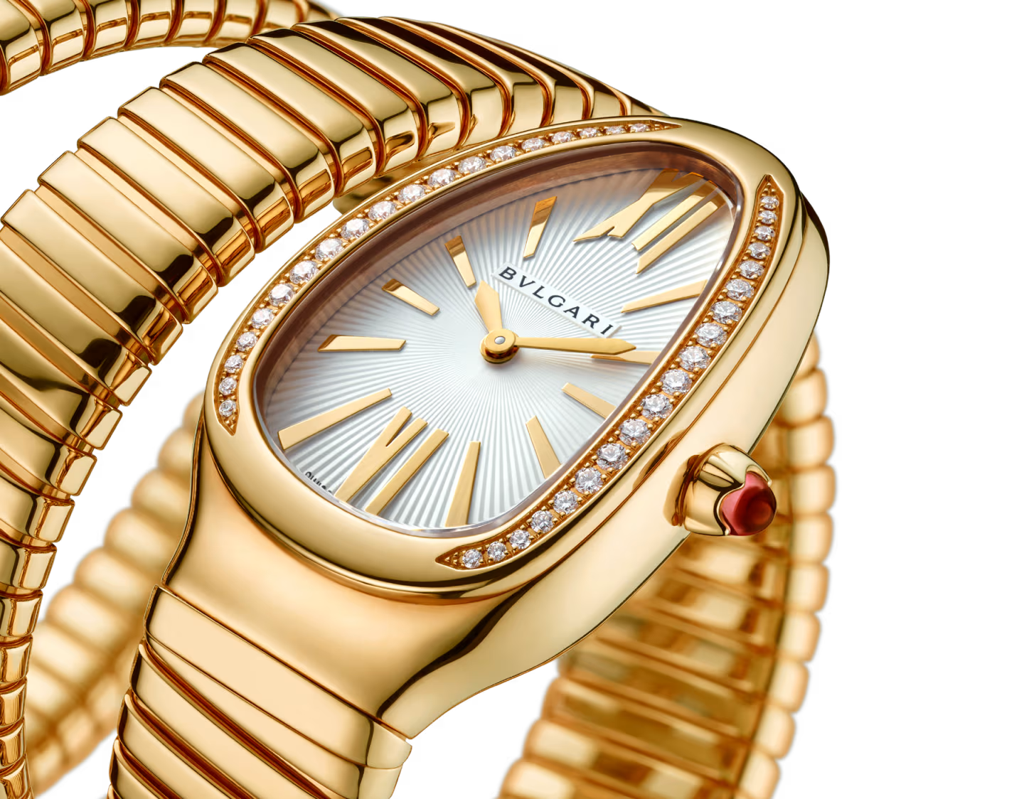 Serpenti Tubogas Montre or-white