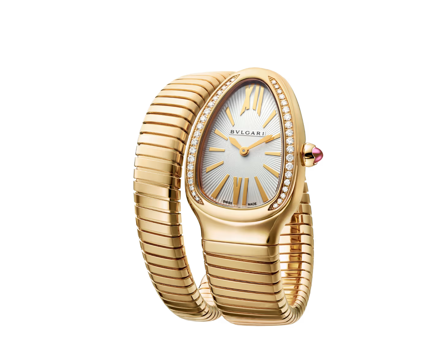Serpenti Tubogas Montre or-white mini
