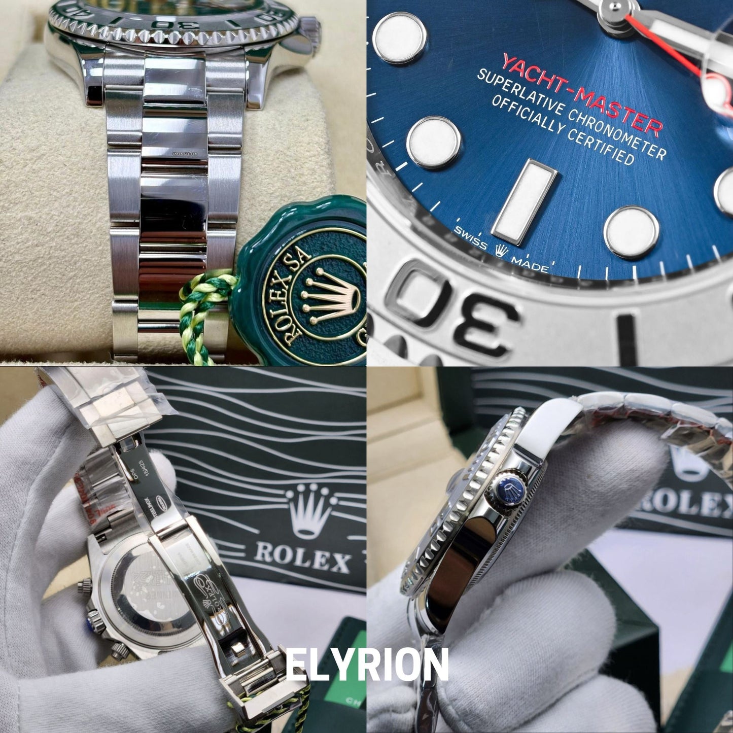 Montre Homme - Yacht-Master Bleu