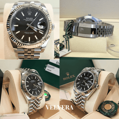 Montre Homme -  Date just 41 Noir