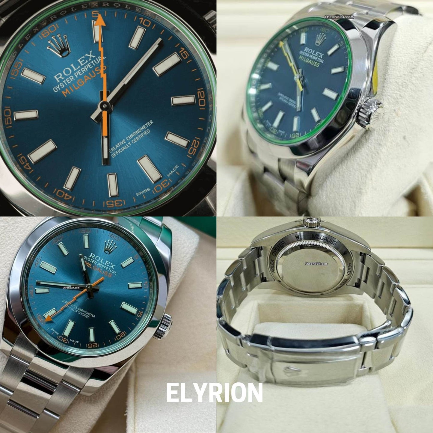 Montre Homme Milgauss - Fond Bleu 116400GV