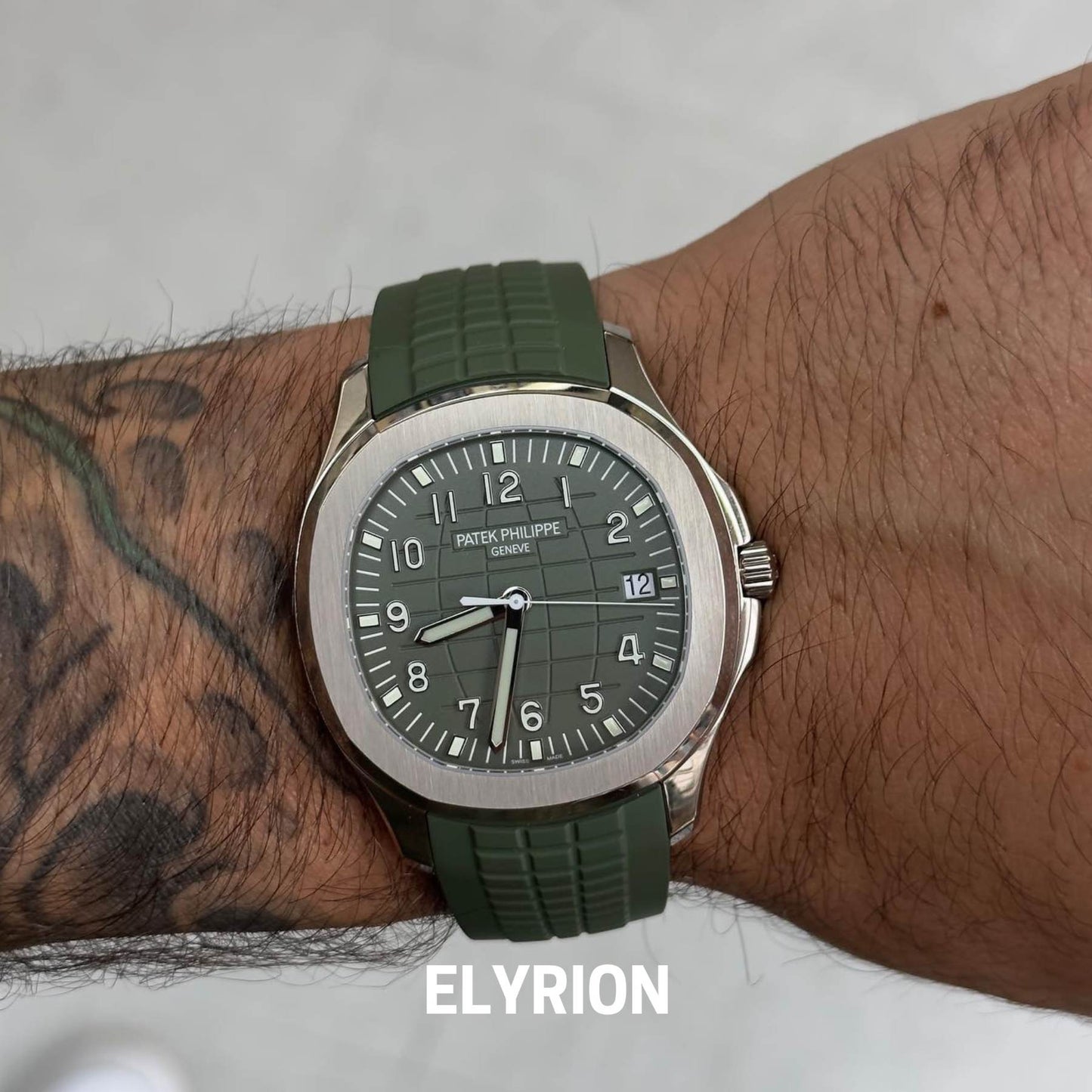 Montre Homme - Patek Aquanaut Vert