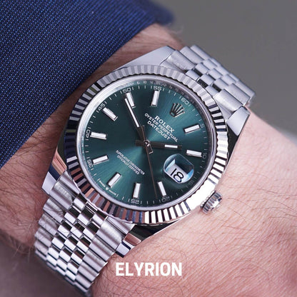 Montre homme - Datejust green dial