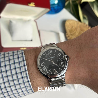 Montre Femme - Panthère Two Tone Diamond Rose Gold & Silver.