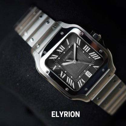 Montre Homme - Cart Santos Noir