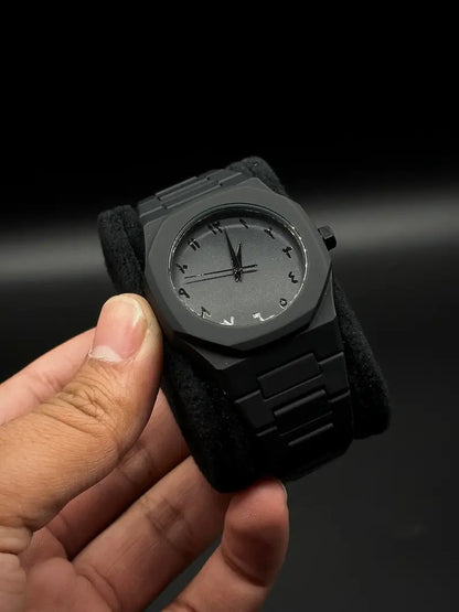 ARABIC BLACK AURA WATCH