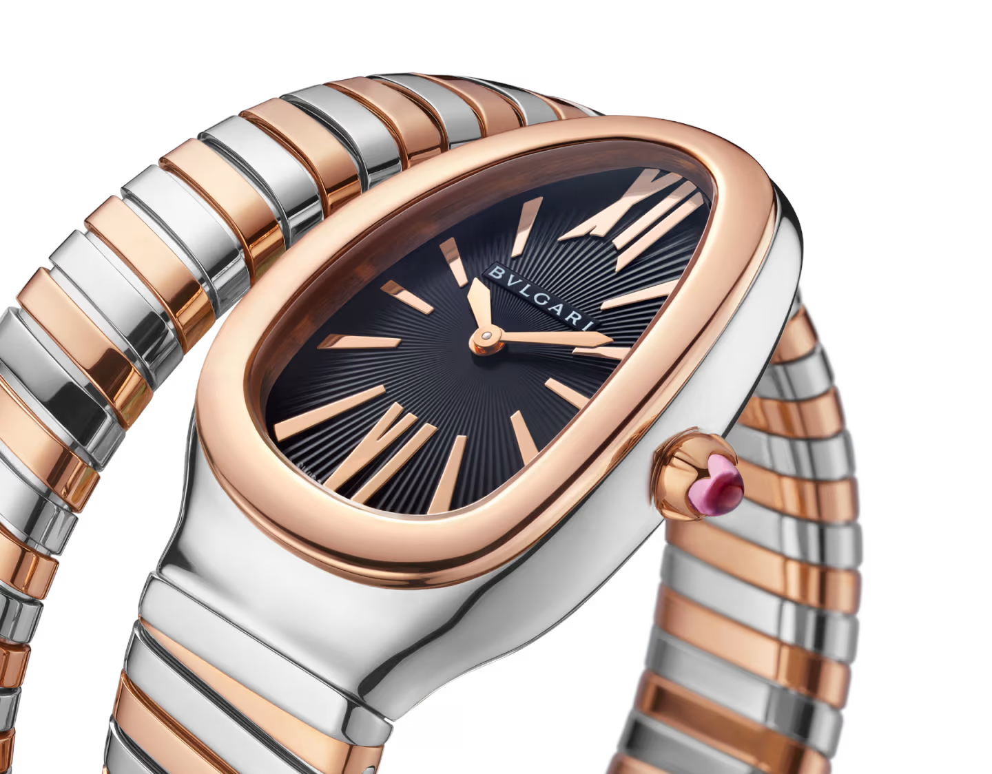 Serpenti Tubogas Montre arg-blck mini