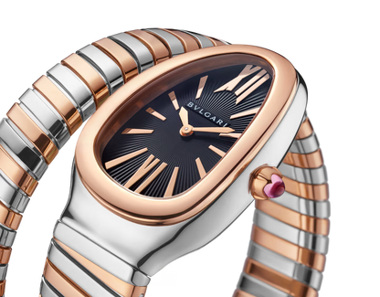 Serpenti Tubogas Montre arg-blck mini