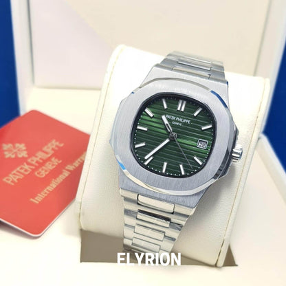 Montre Homme - Patek Nautilus Olive Green
