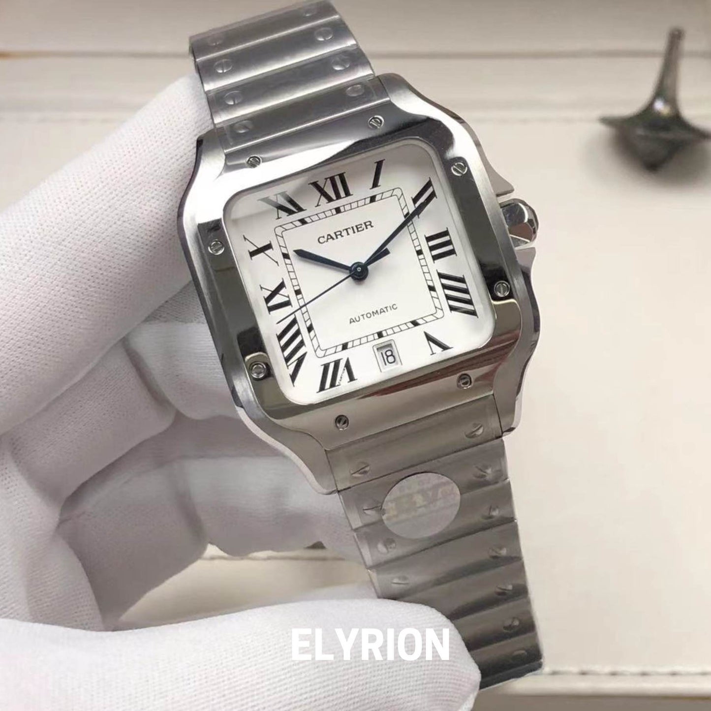 Montre Homme - Cart Santos Blanc