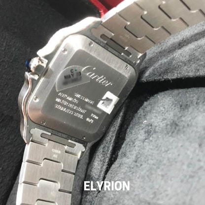 Montre Homme - Cart Santos Acier & Or