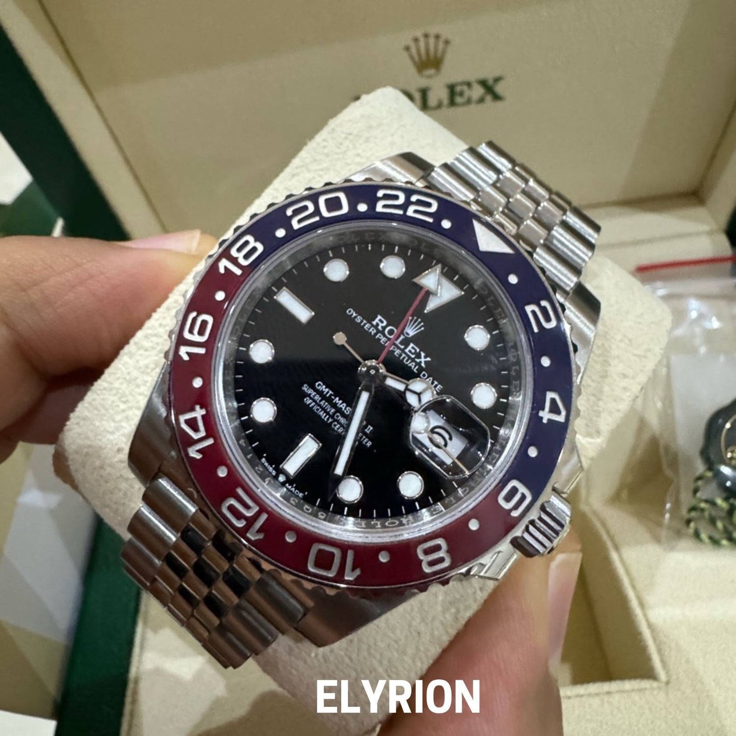 Montre homme GMT-MASTER II Pepsi