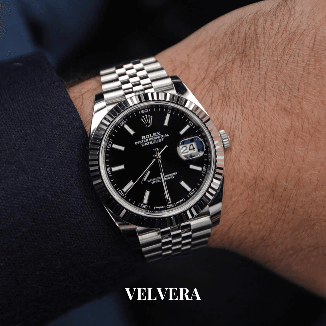 Montre Homme -  Date just 41 Noir