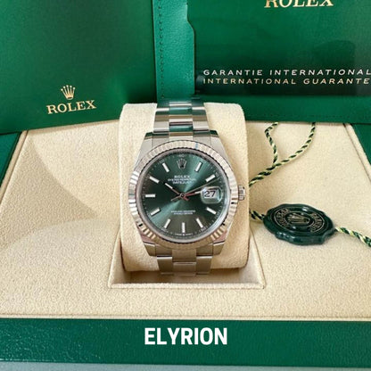 Montre homme - Datejust green dial